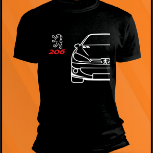 Camiseta Peugueot 206