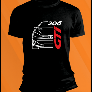 Camiseta Peugueot 206 GTI