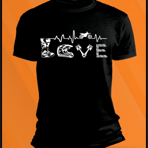 Camiseta LOVE MOTO