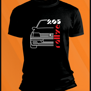 Camiseta Peugueot 205 RALLYE