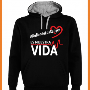 Sudadera #DefiendeLosRallyes