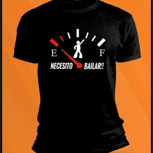 Camiseta Necesito Bailar