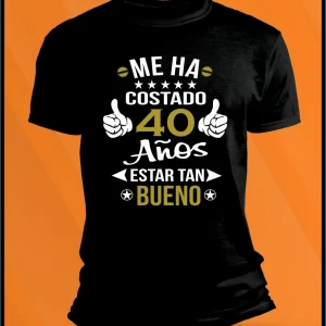 Camiseta 40 años