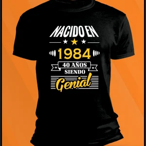 Camiseta 40 años