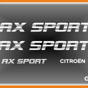 Kit pegatinas CITROEN AX SPORT