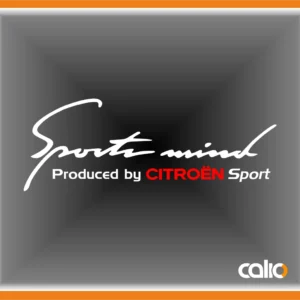 Pegatina vinilo Sport mind Citroen