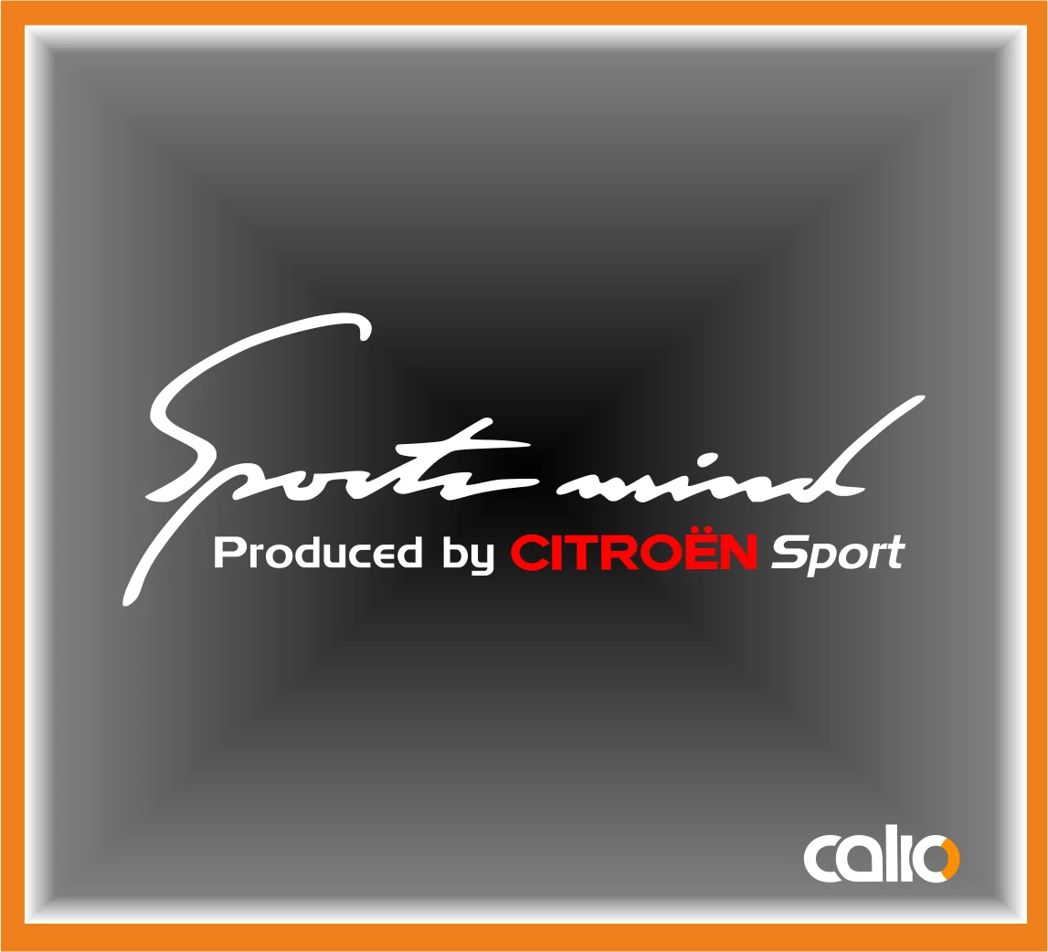 Pegatina vinilo Sport mind Citroen - Imagen 1