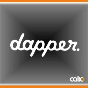 Pegatina vinilo Dapper