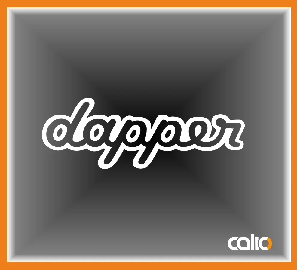 Pegatina vinilo Dapper - Imagen 1