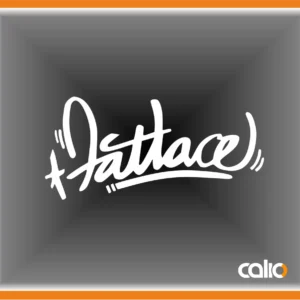 Pegatina vinilo Fatlace