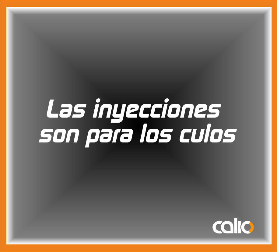 Pegatina vinilo Las inyeciones... - Imagen 1