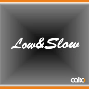 Pegatina vinilo Low & Slow