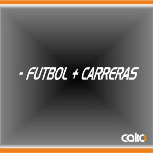 Pegatina vinilo Menos futbol...
