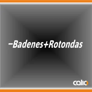 Pegatina vinilo Menos badenes...