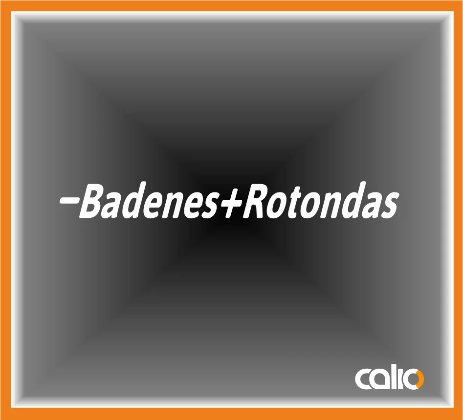 Pegatina vinilo Menos badenes... - Imagen 1