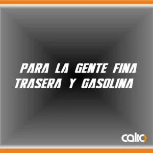 Pegatina vinilo Para la gente...