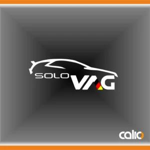 Pegatina vinilo Solo Grupo VAG