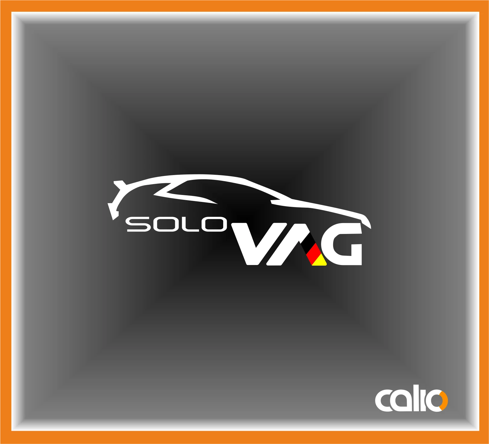 Pegatina vinilo Solo Grupo VAG - Imagen 1