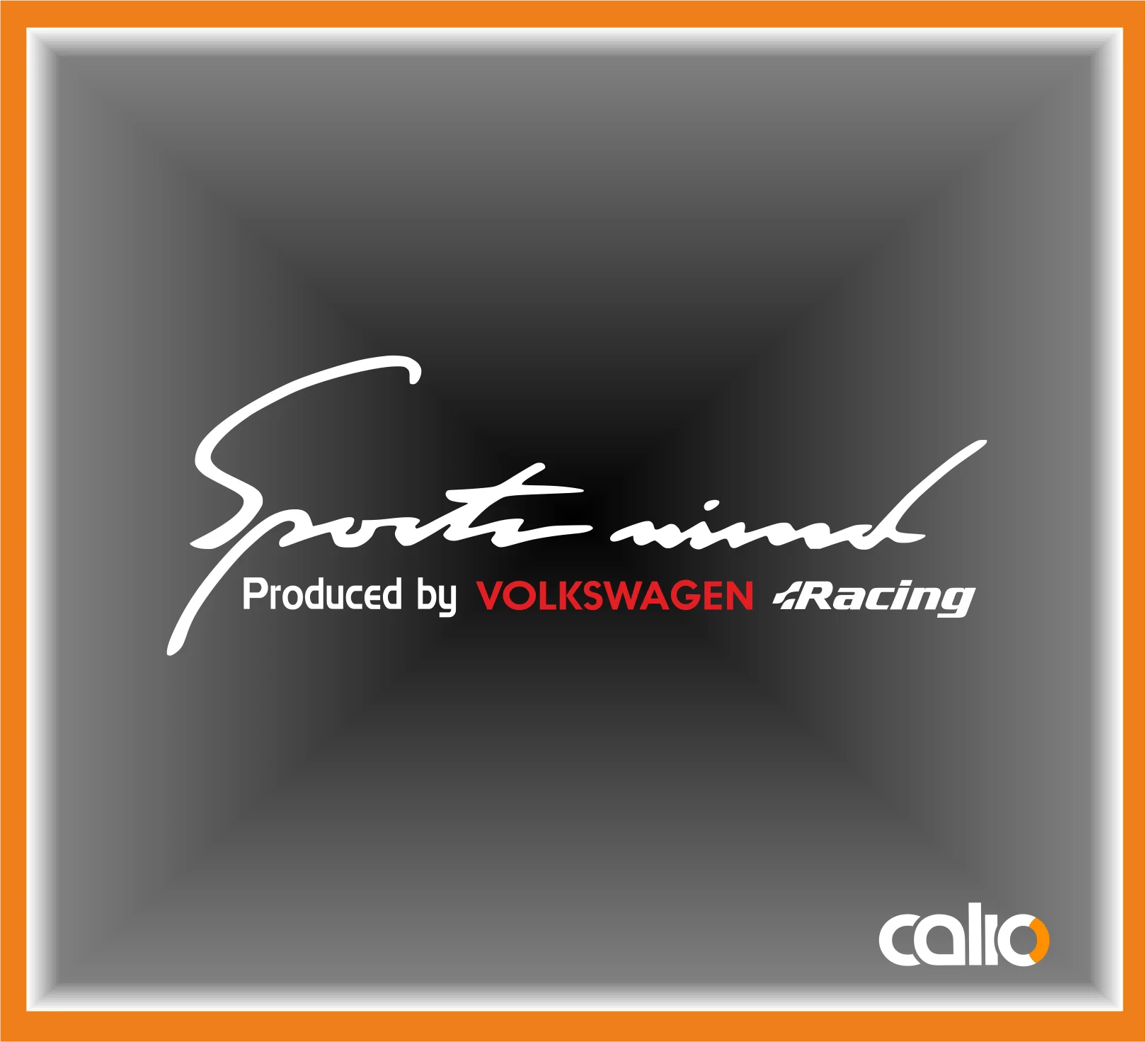 Pegatina vinilo Sport mind Volkswagen - Imagen 1